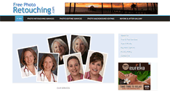 Desktop Screenshot of freephotoretouching.com