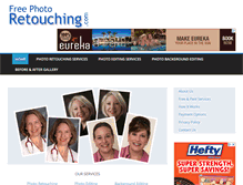 Tablet Screenshot of freephotoretouching.com